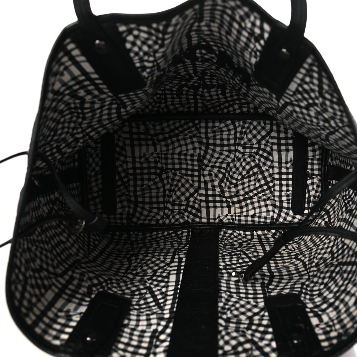 Visetos Medium Liz Reversible Shopper Tote Black