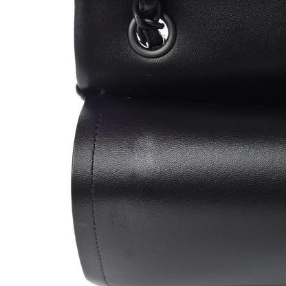 Chanel Lambskin Quilted Jumbo Double Flap So Black 18 of 25