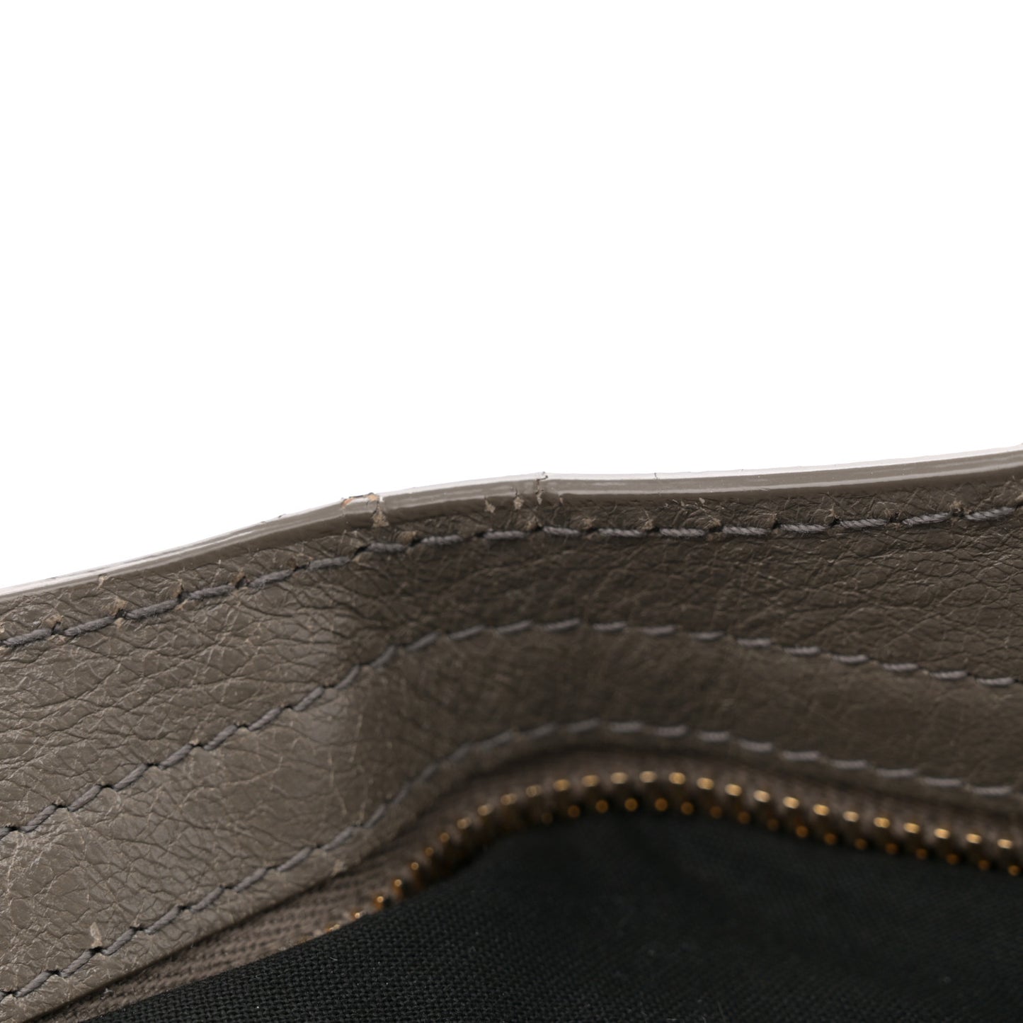 Agneau Giant 12 Gold Hardware Town Beige Liege