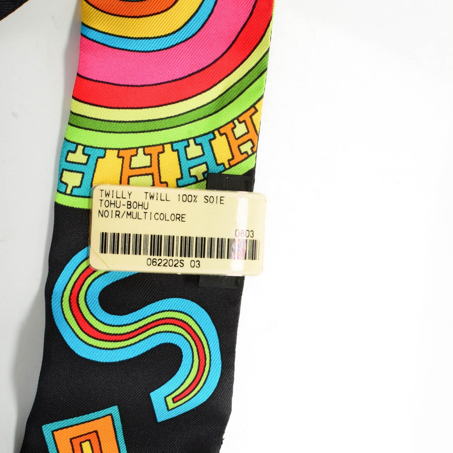 Silk Tohu Bohu Twilly Noir Multicolor