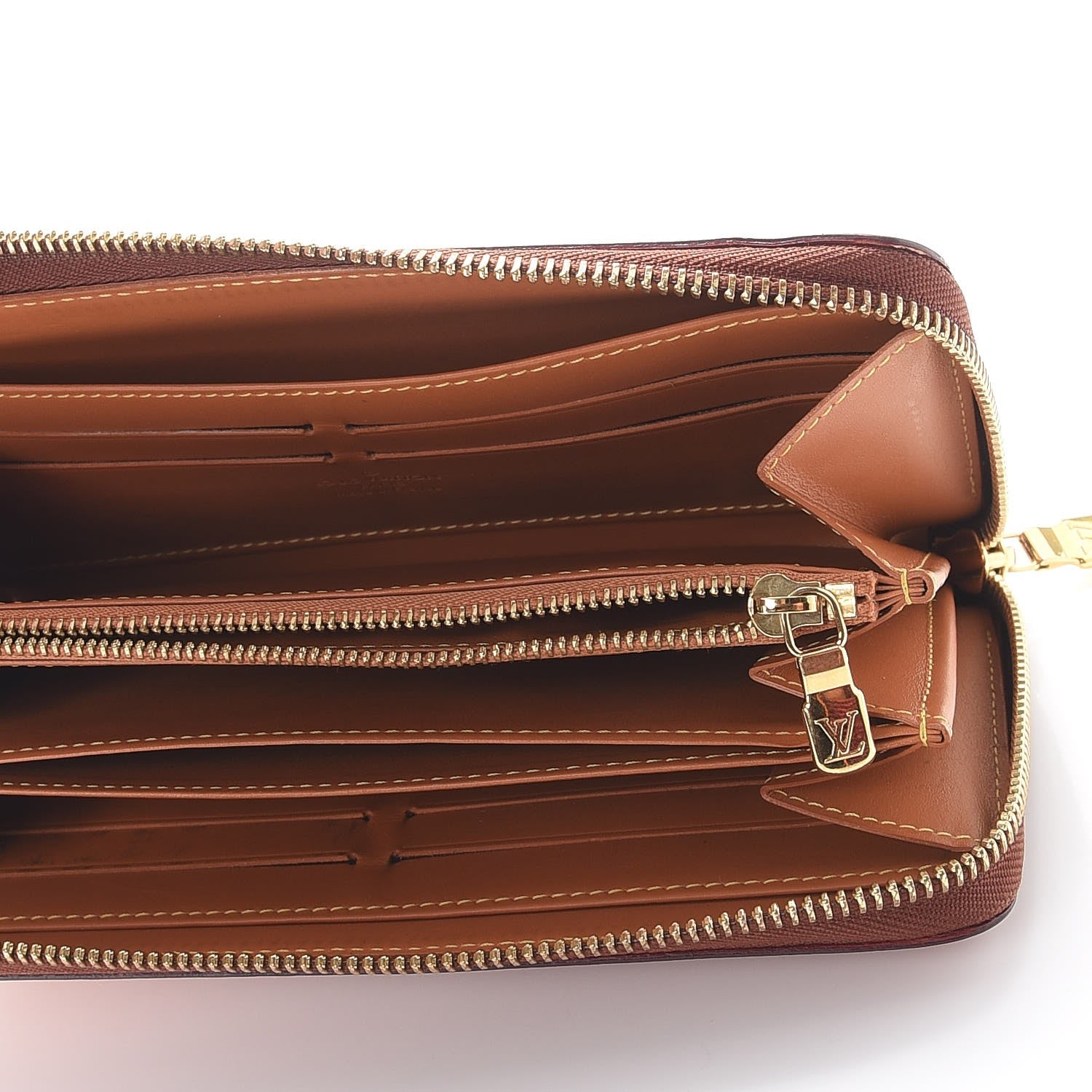 Louis Vuitton Nomade Zippy Wallet Caramel 5 of 11