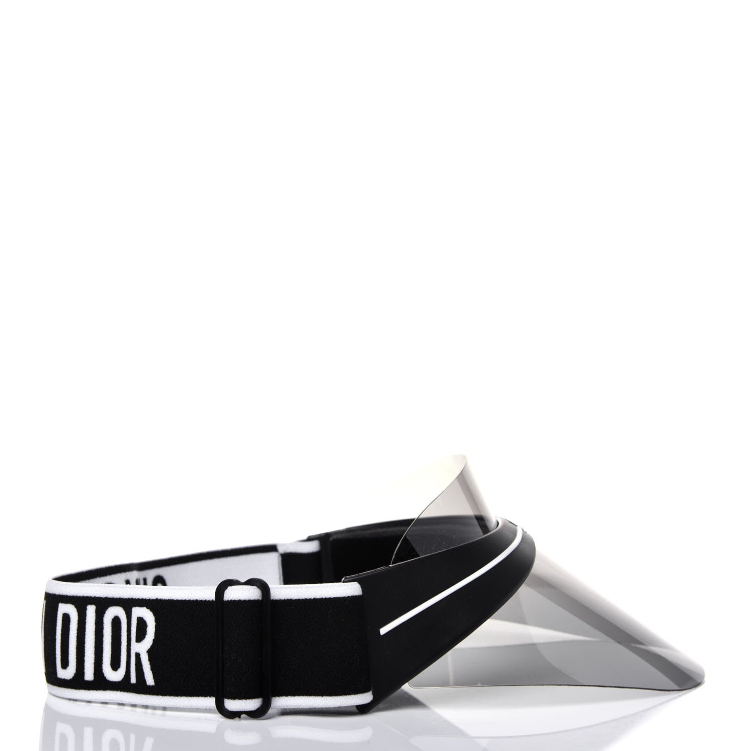Christian Dior Mirrored DiorClub1 Sun Visor Black 4 of 10