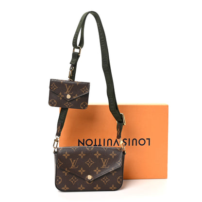 Louis Vuitton Monogram Felicie Strap & Go Kaki 10 of 10