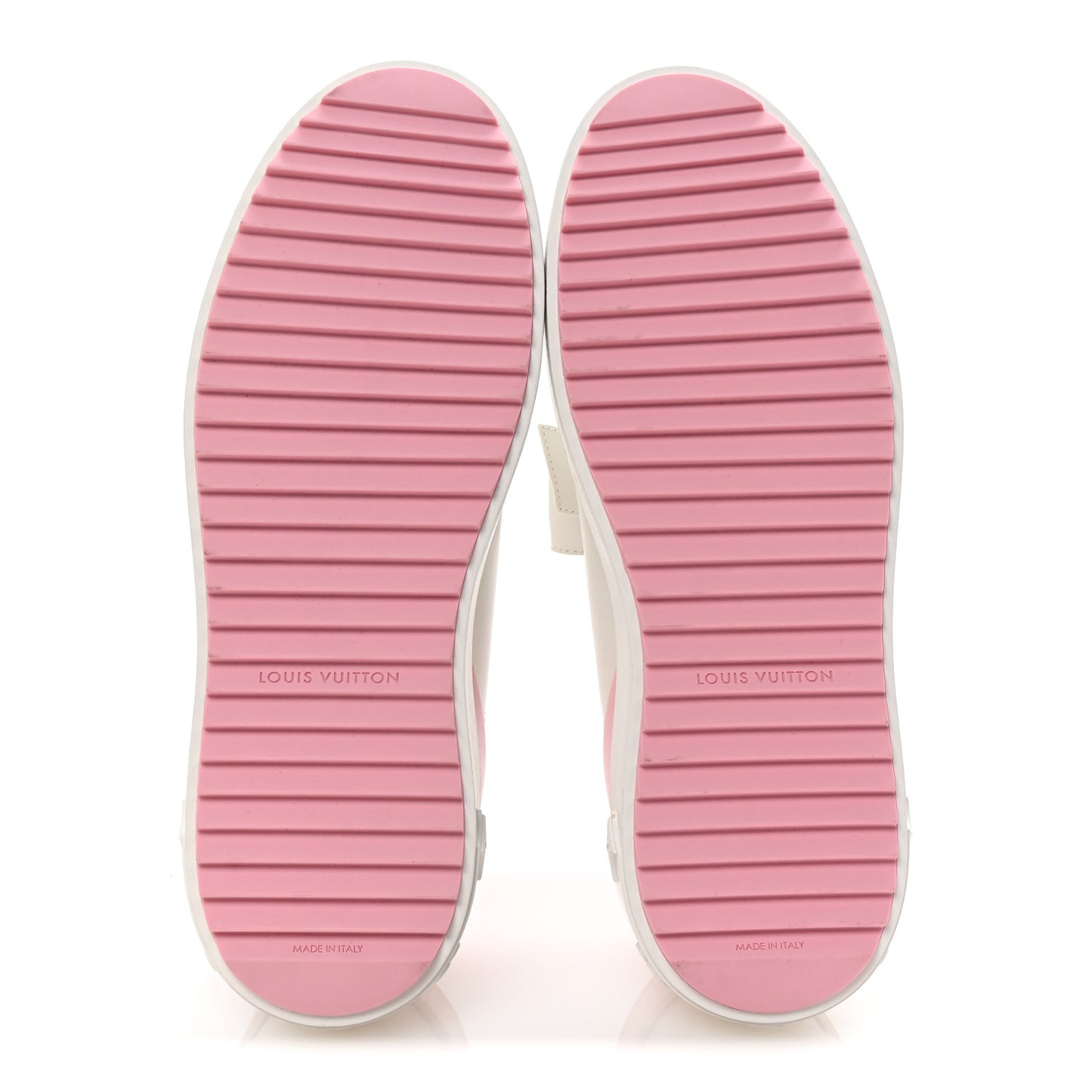 Calfskin Time Out Bow Sneakers 40 White Pink