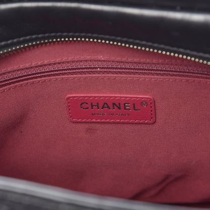 Chanel Aged Calfskin Quilted Medium Gabrielle Hobo Black 8 of 11