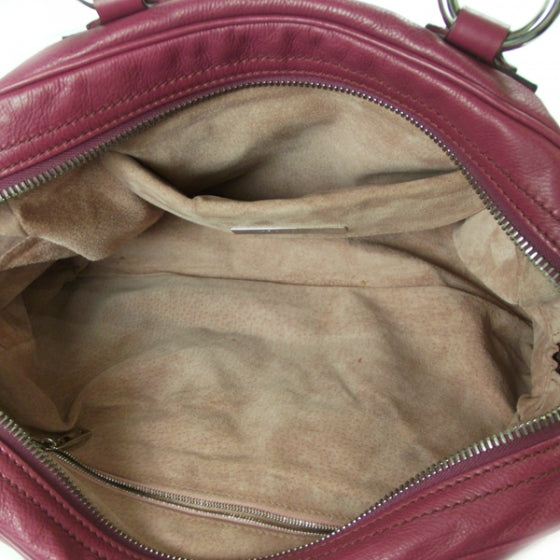 Leather Venetia Fuchsia