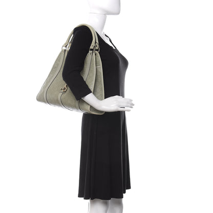 Gucci Guccissima Medium Joy Shoulder Bag Green 2 of 16