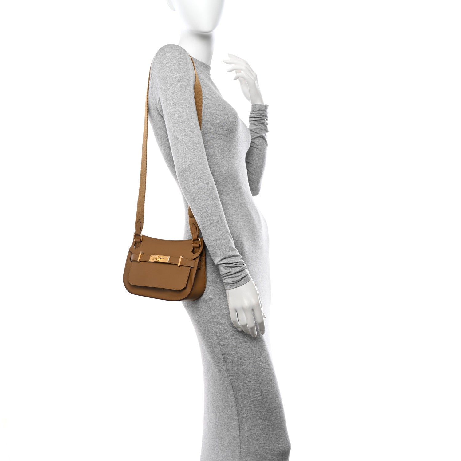 Hermes Swift Mini Jypsiere Bronze Dore 3 of 10
