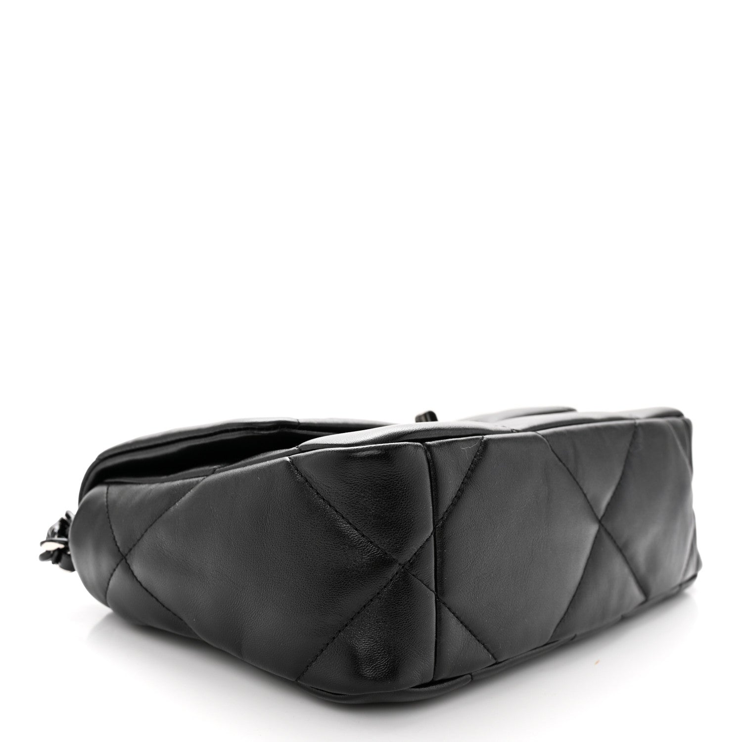 Chanel Lambskin Quilted Medium Chanel 19 Flap So Black 4 of 10