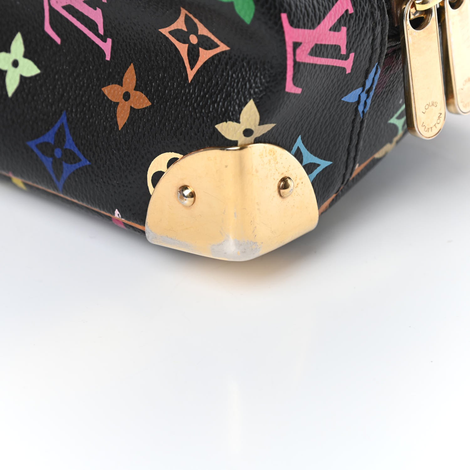 Louis Vuitton Monogram Multicolor Trouville Black 10 of 18