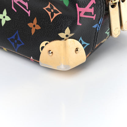 Louis Vuitton Monogram Multicolor Trouville Black 10 of 18