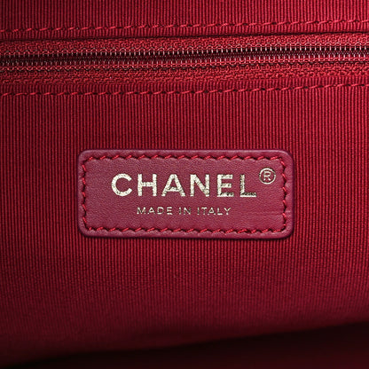 Chanel Calfskin Quilted Large Coco Mellow Hobo Black 6 of 9