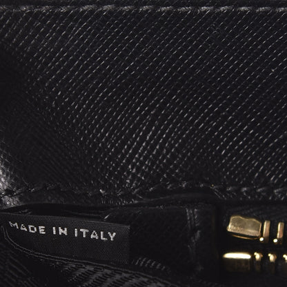 Prada Saffiano Medium Galleria Double Zip Tote Black 10 of 10
