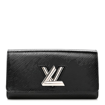 Louis Vuitton Electric Epi Twist Wallet Black 1 of 7