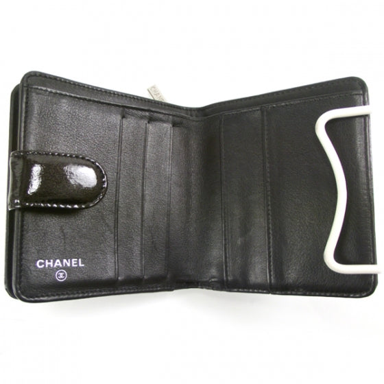 Patent French Wallet Black