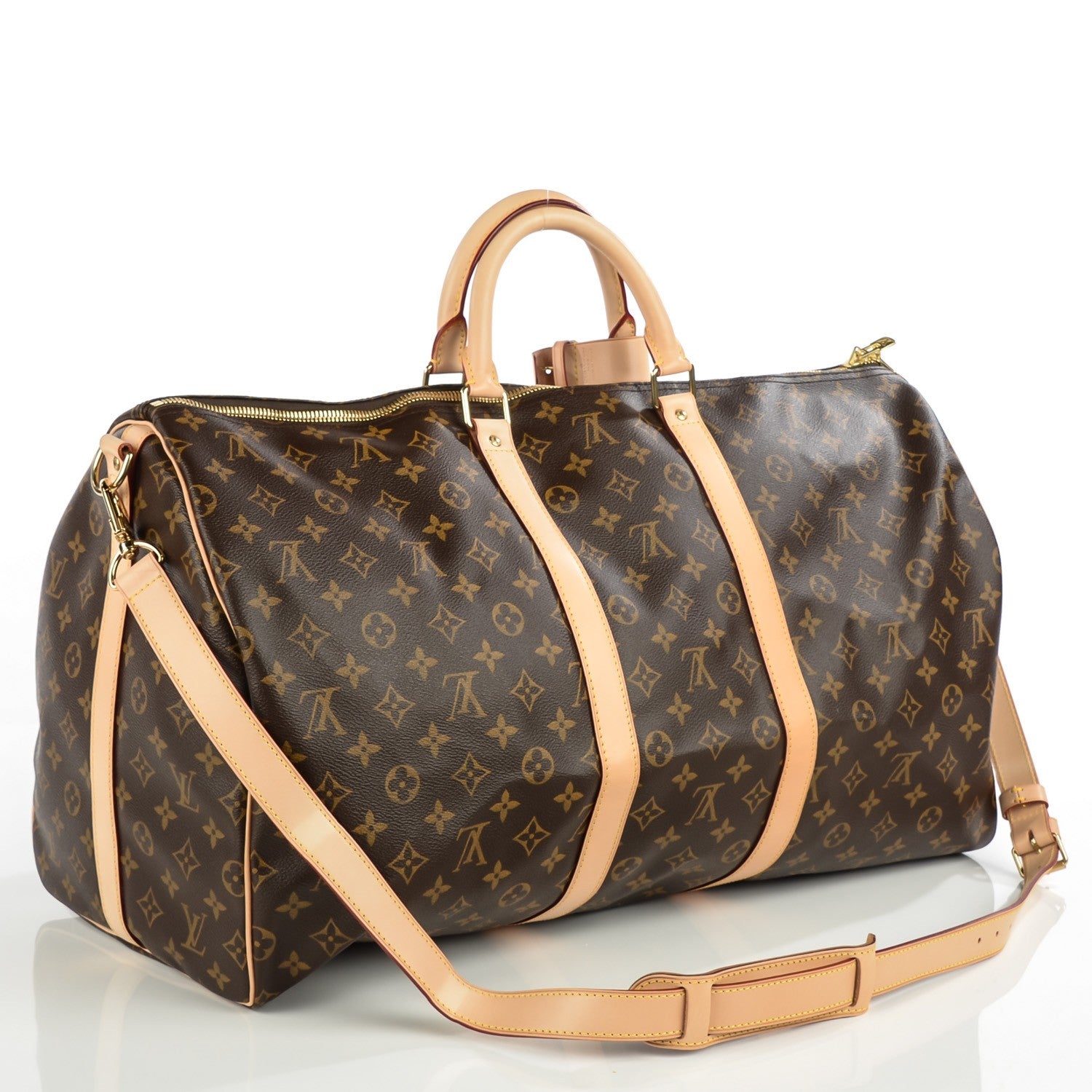 Louis Vuitton Monogram Keepall Bandouliere 55 3 of 8