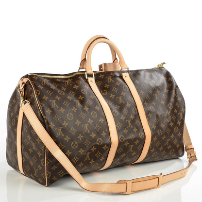 Louis Vuitton Monogram Keepall Bandouliere 55 3 of 8