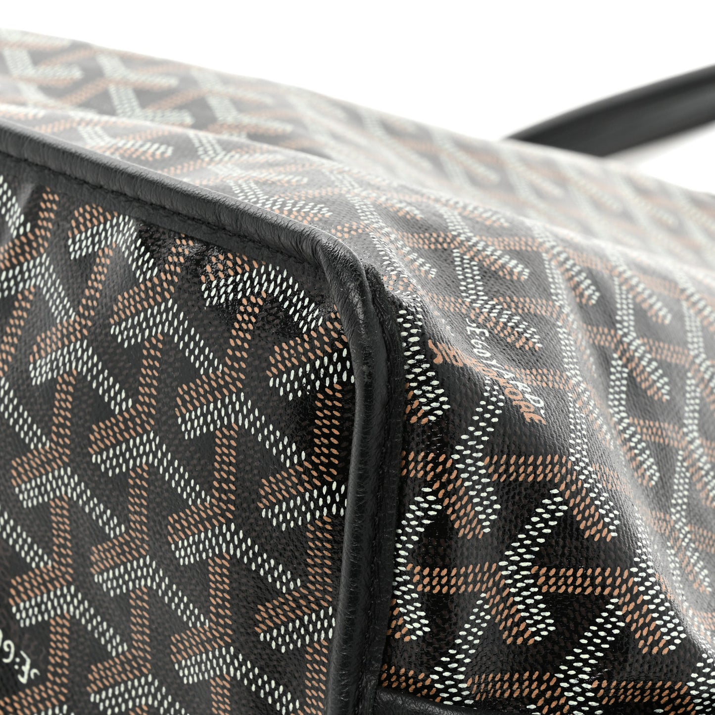 Goyardine Reversible Anjou PM Black