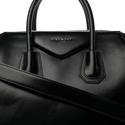 Givenchy Shiny Lord Calfskin Medium Antigona Black 8 of 11