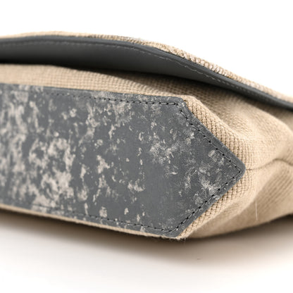 Chanel Canvas Tromp L’Oeil Graffiti Oh My Boy Flap Beige 10 of 10