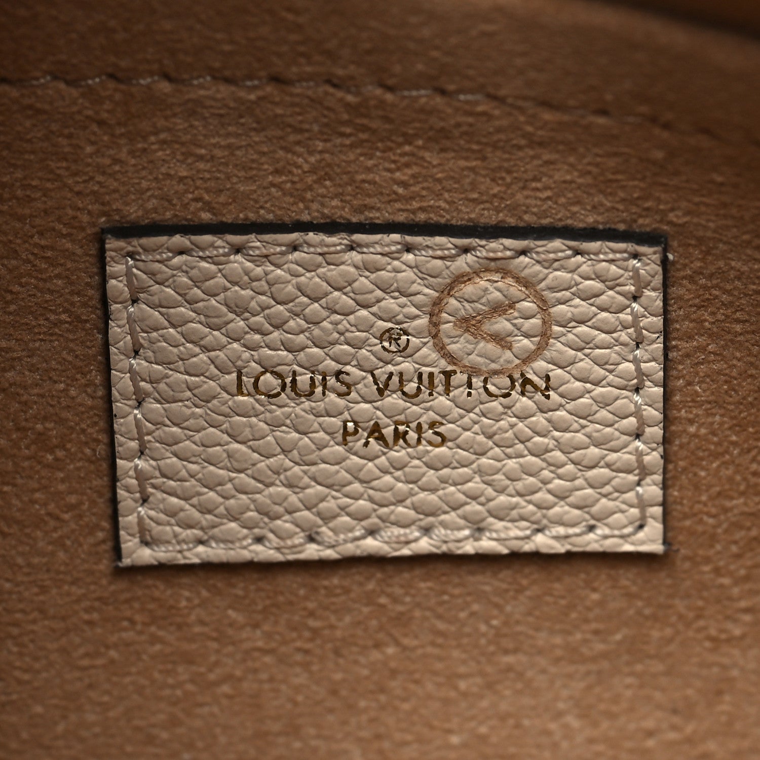 Louis Vuitton Empreinte Monogram Giant Bagatelle NM Creme 6 of 12