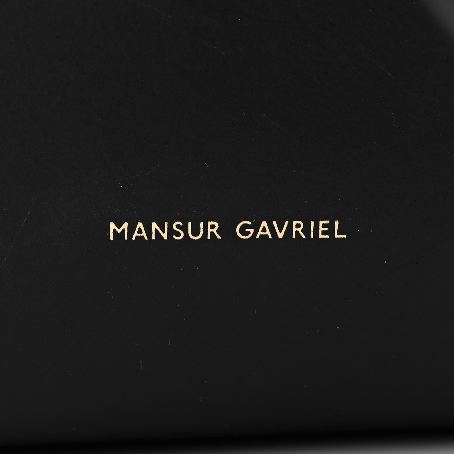 Mansur Gavriel Calfskin Mini Bucket Bag Black Flamma 6 of 10