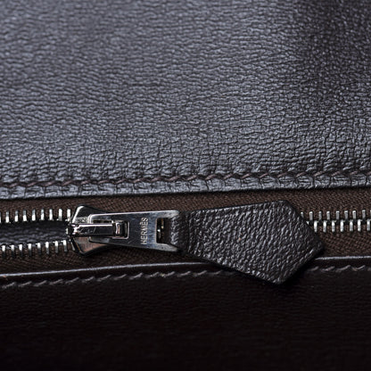 Hermes Matte Alligator Birkin 40 Chocolate 20 of 35