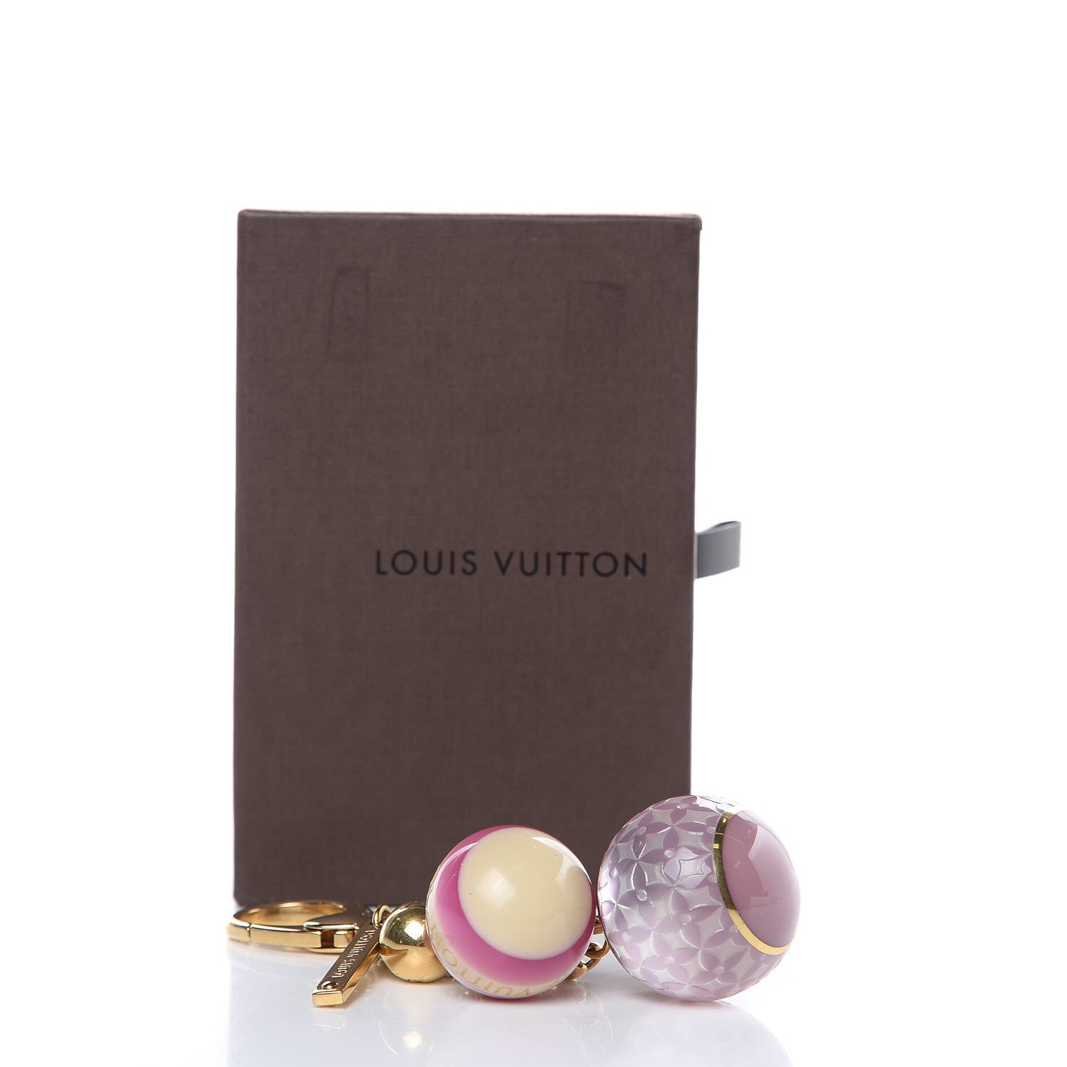 Louis Vuitton Mini Lin Croisette Bag Charm Violet 3 of 3