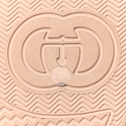 Gucci Calfskin GG Tennis Embossed Womens Platform 55mm Sneakers 37.5 White 7 of 11