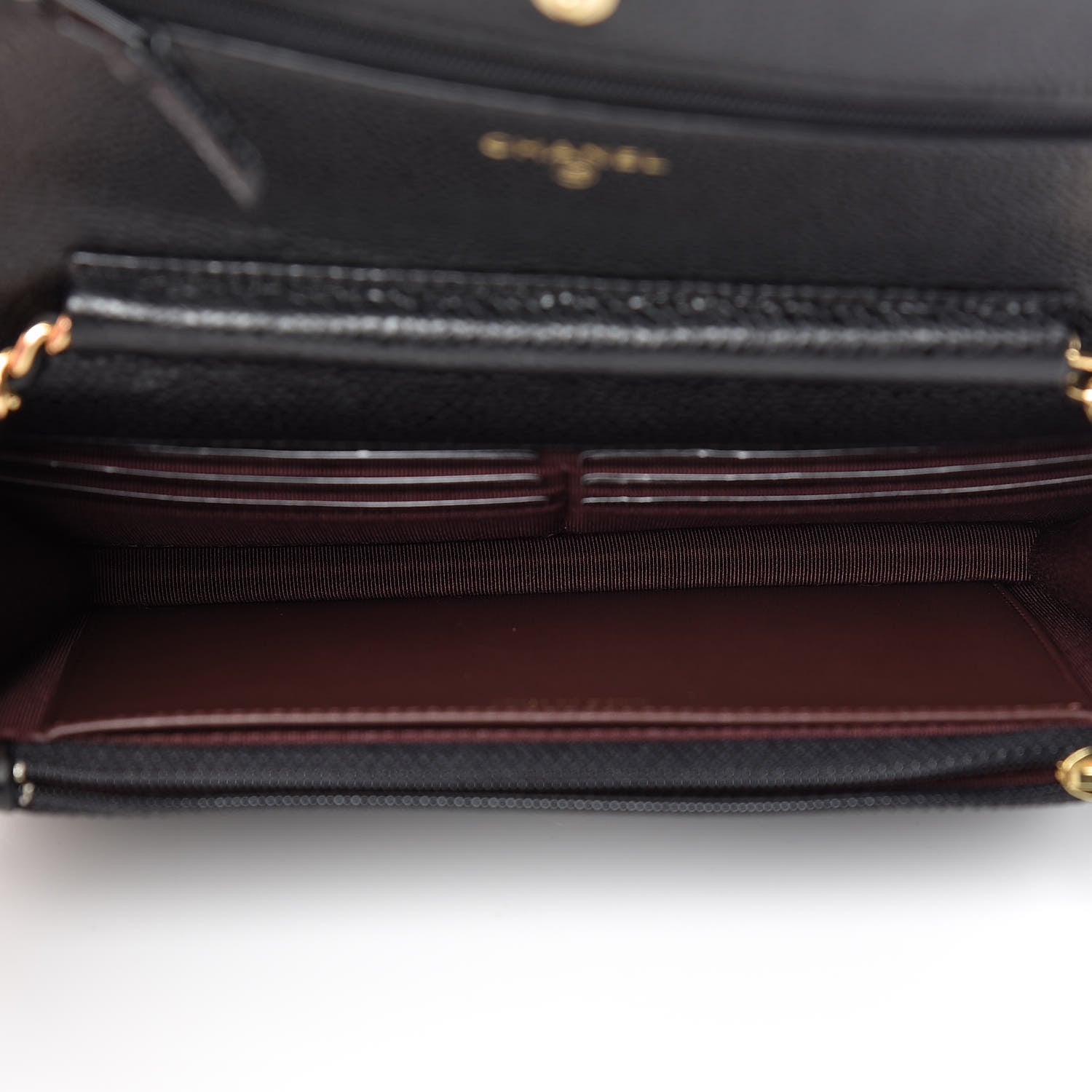 Chanel Caviar Quilted Wallet On Chain WOC Black 7 of 11