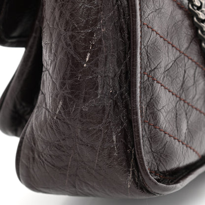 Saint Laurent Crinkled Calfskin Matelasse Monogram Medium Niki Chain Satchel Western Moka 11 of 12
