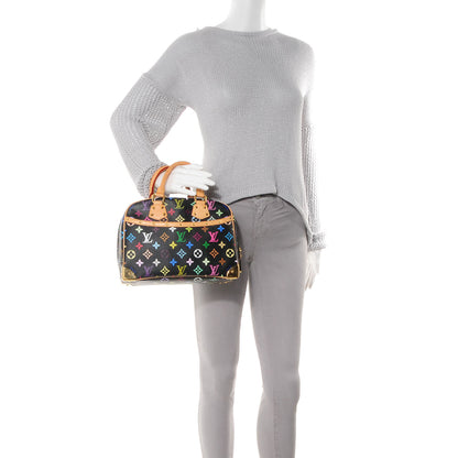 Louis Vuitton Monogram Multicolor Trouville Black 2 of 7