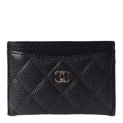 Chanel Caviar Quilted Card Holder Black 1 of 9
