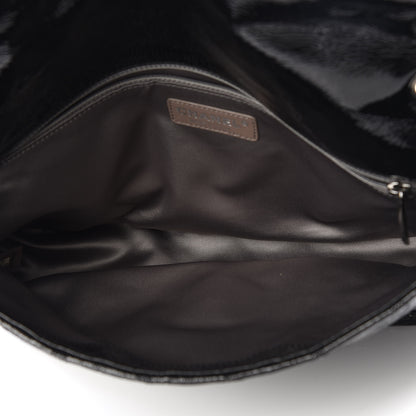 Chanel Vinyl Rock In Moscow Single Flap Black 4 of 9