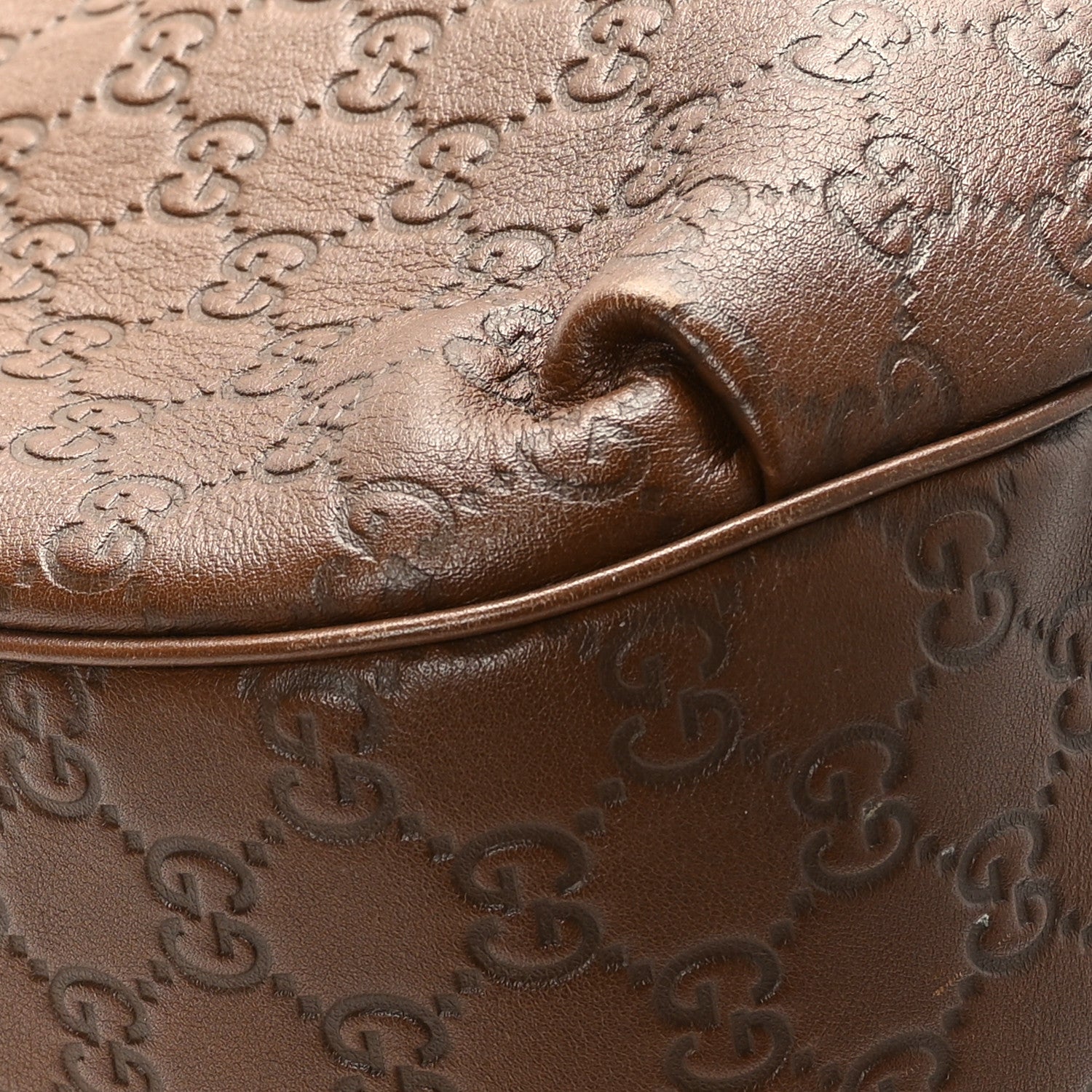 Gucci Guccissima Medium Emily Hobo Brown 11 of 12
