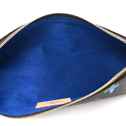 Louis Vuitton Monogram Art And Craft Elizabeth Pencil Pouch Multicolor 5 of 9