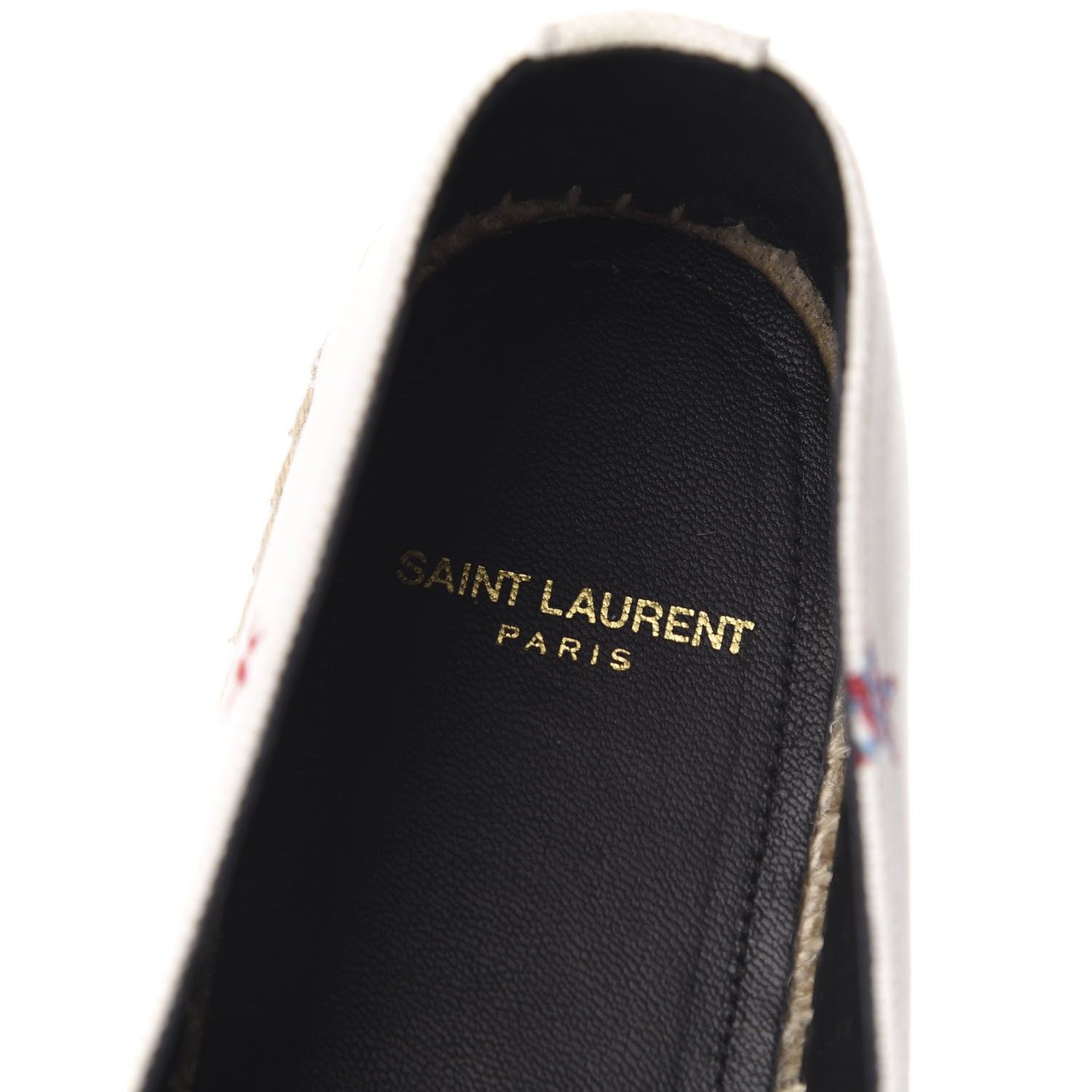 Saint Laurent Canvas Solaris Fun Star Espadrilles 39 6 of 10