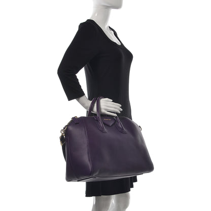 Givenchy Sugar Goatskin Large Antigona Purple 3 of 11