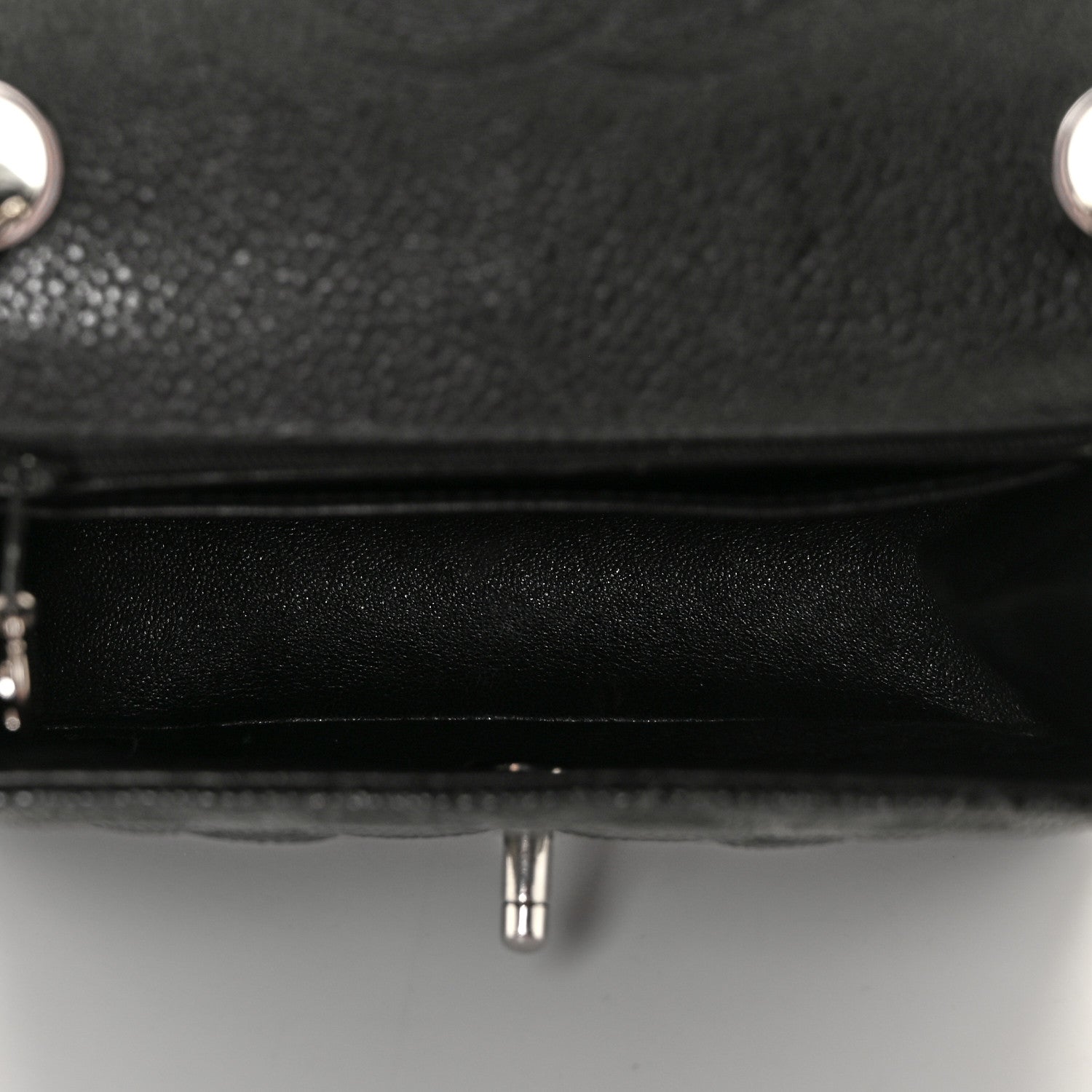 Chanel Caviar Quilted Mini Square Flap Black 5 of 11