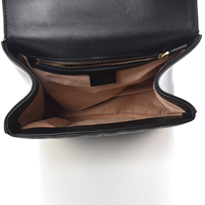 Gucci Calfskin Bamboo Trapuntata Queen Margaret Backpack Mystic White Black 5 of 16
