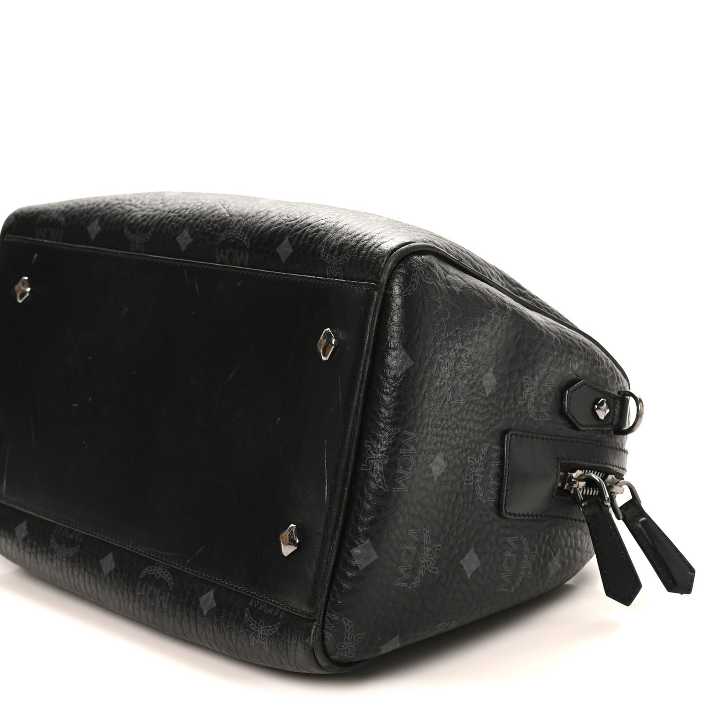 Visetos Heritage Medium Boston Bag Black