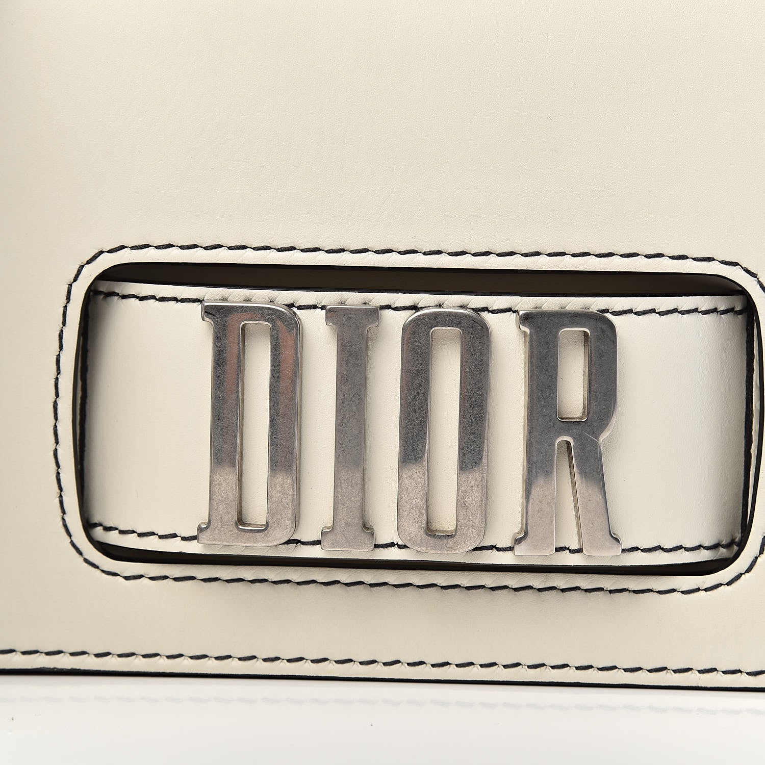 Christian Dior Smooth Calfskin Dio(r)evolution Flap Bag Off White 14 of 14