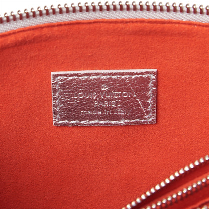 Louis Vuitton Metallic Lambskin Embossed Monogram Coussin PM Silver 8 of 9