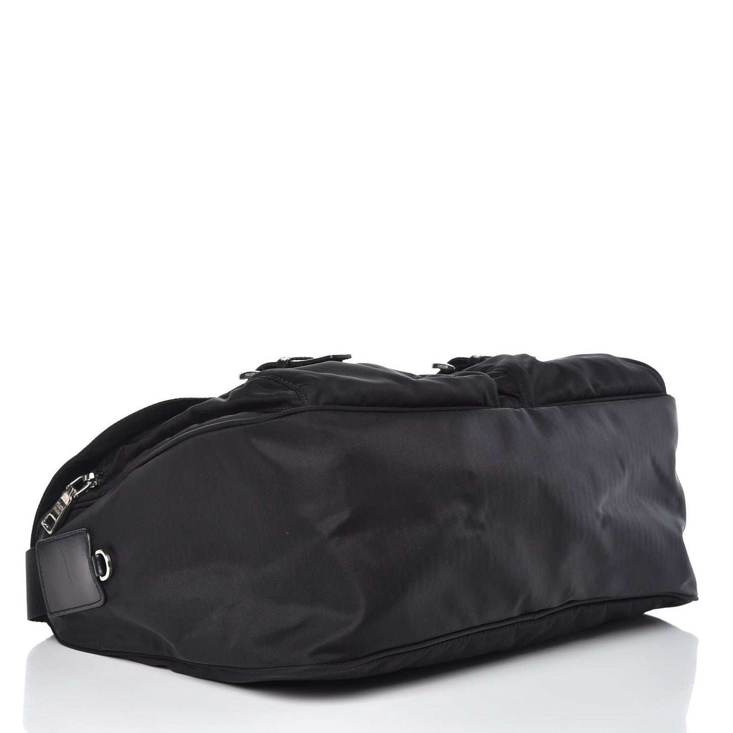 Tessuto Nylon Messenger Bag Black