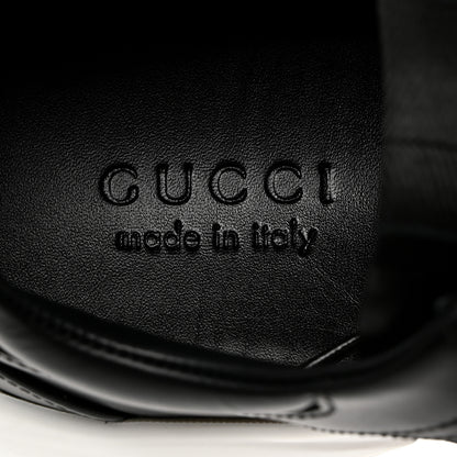 Gucci Apollo Calfskin Mens Rhyton Sneakers 8 Black 6 of 8