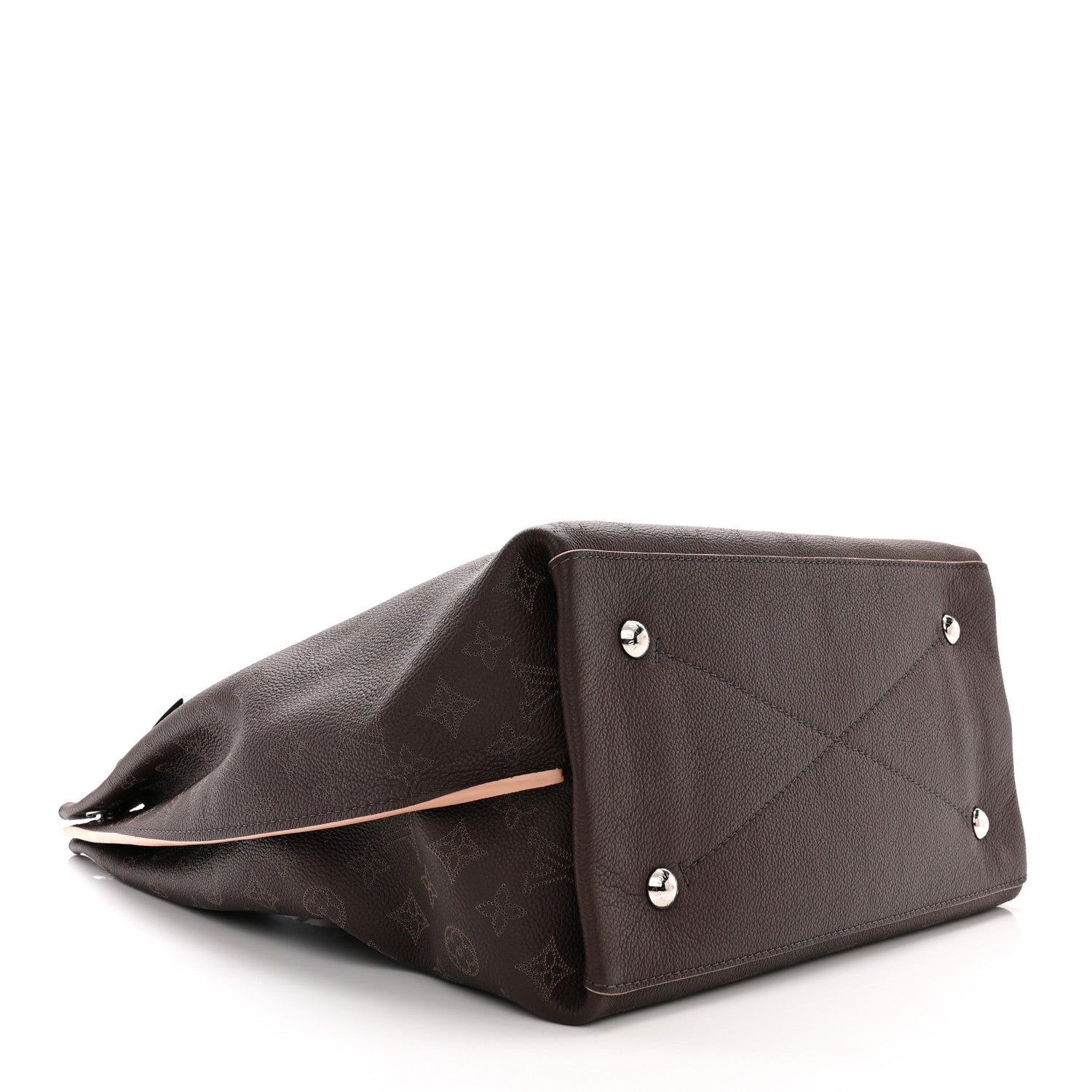 Louis Vuitton Mahina Carmel Hobo Chocolate 4 of 9