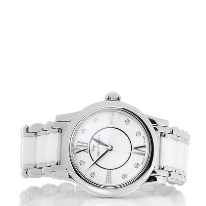 David Yurman Stainless Steel Ceramic Diamond 38mm Classic Quartz Watch White 4 of 11