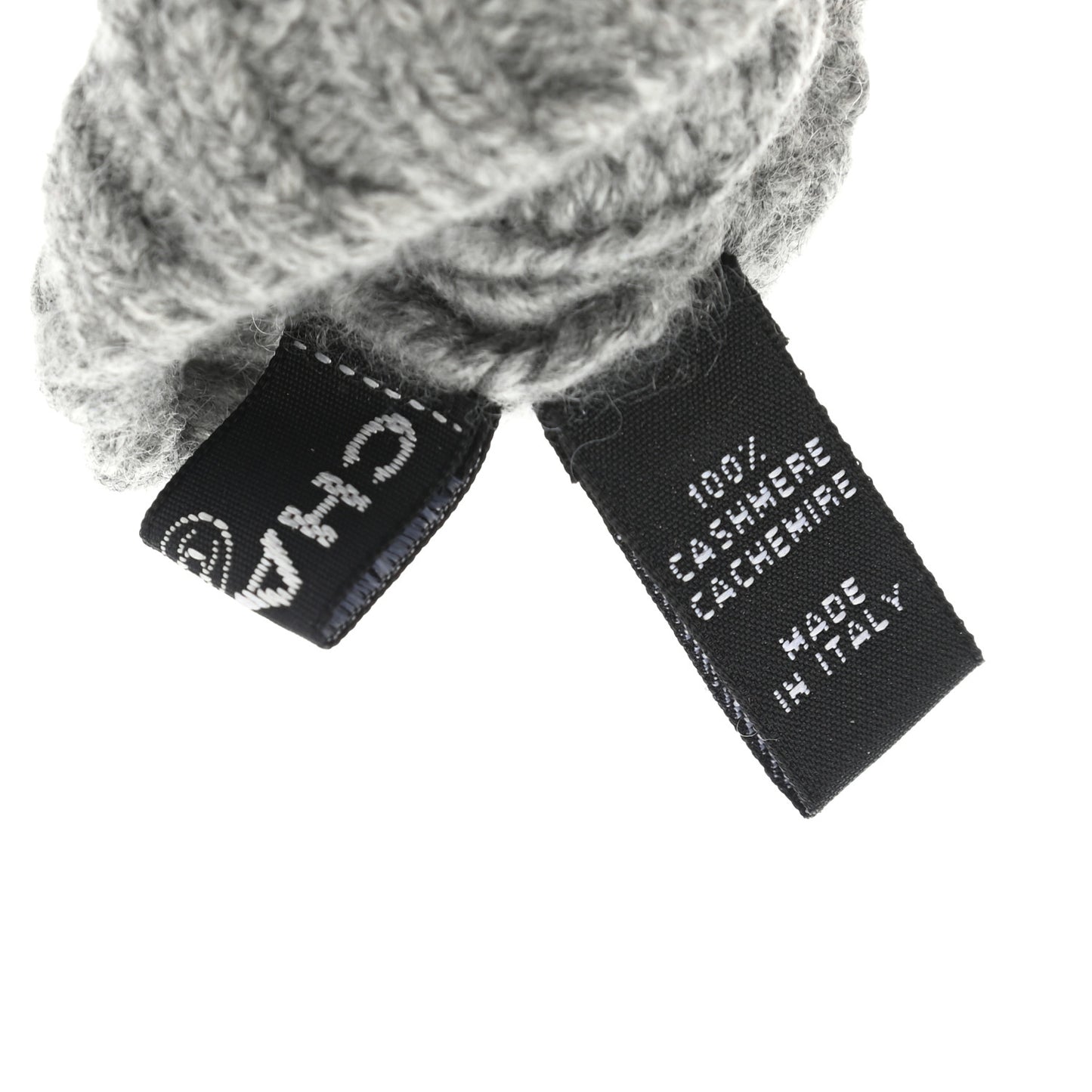Cashmere CC Fingerless Gloves Grey