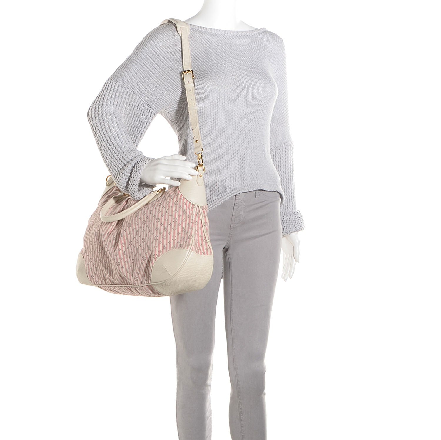 Louis Vuitton Mini Lin Croisette Marina GM Rouge 2 of 7