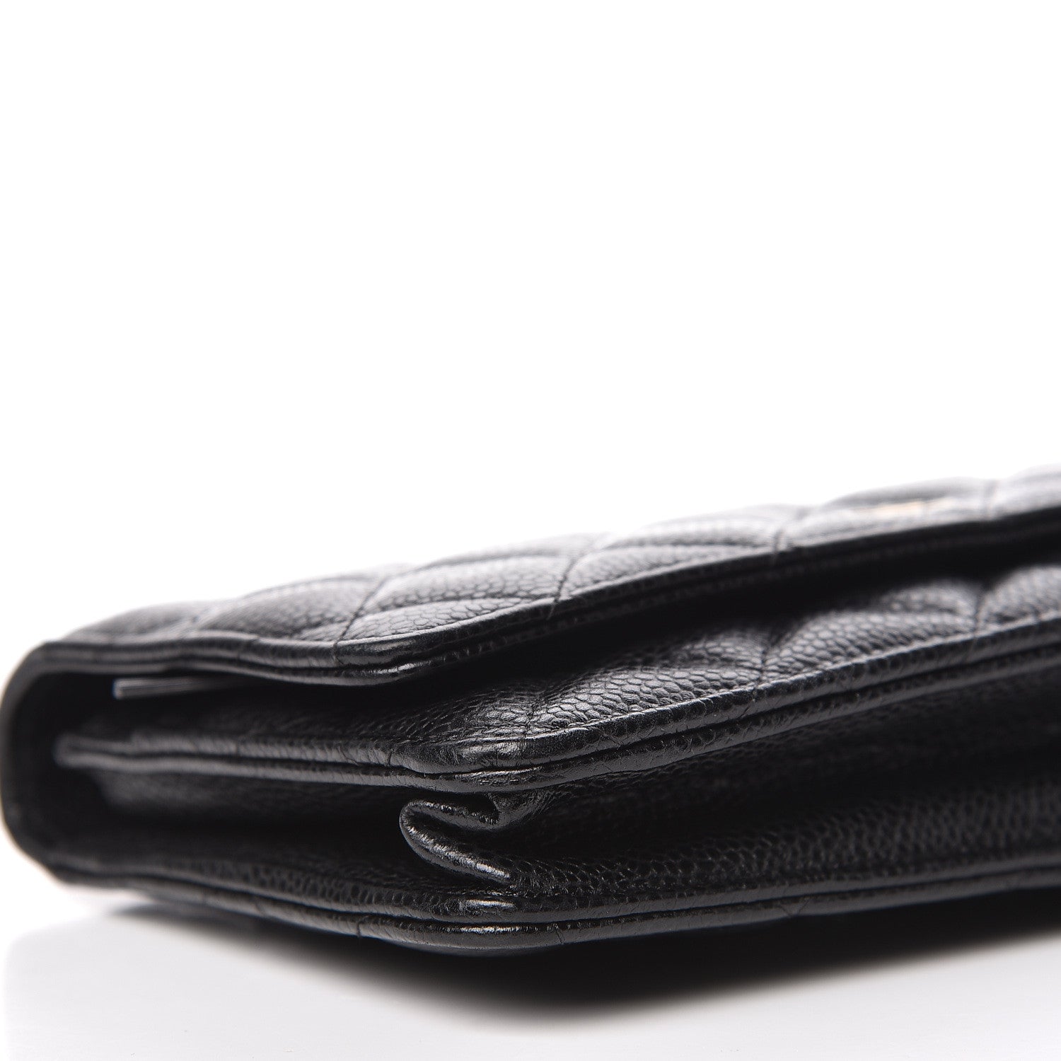 Chanel Caviar Quilted Wallet On Chain WOC Black 6 of 12
